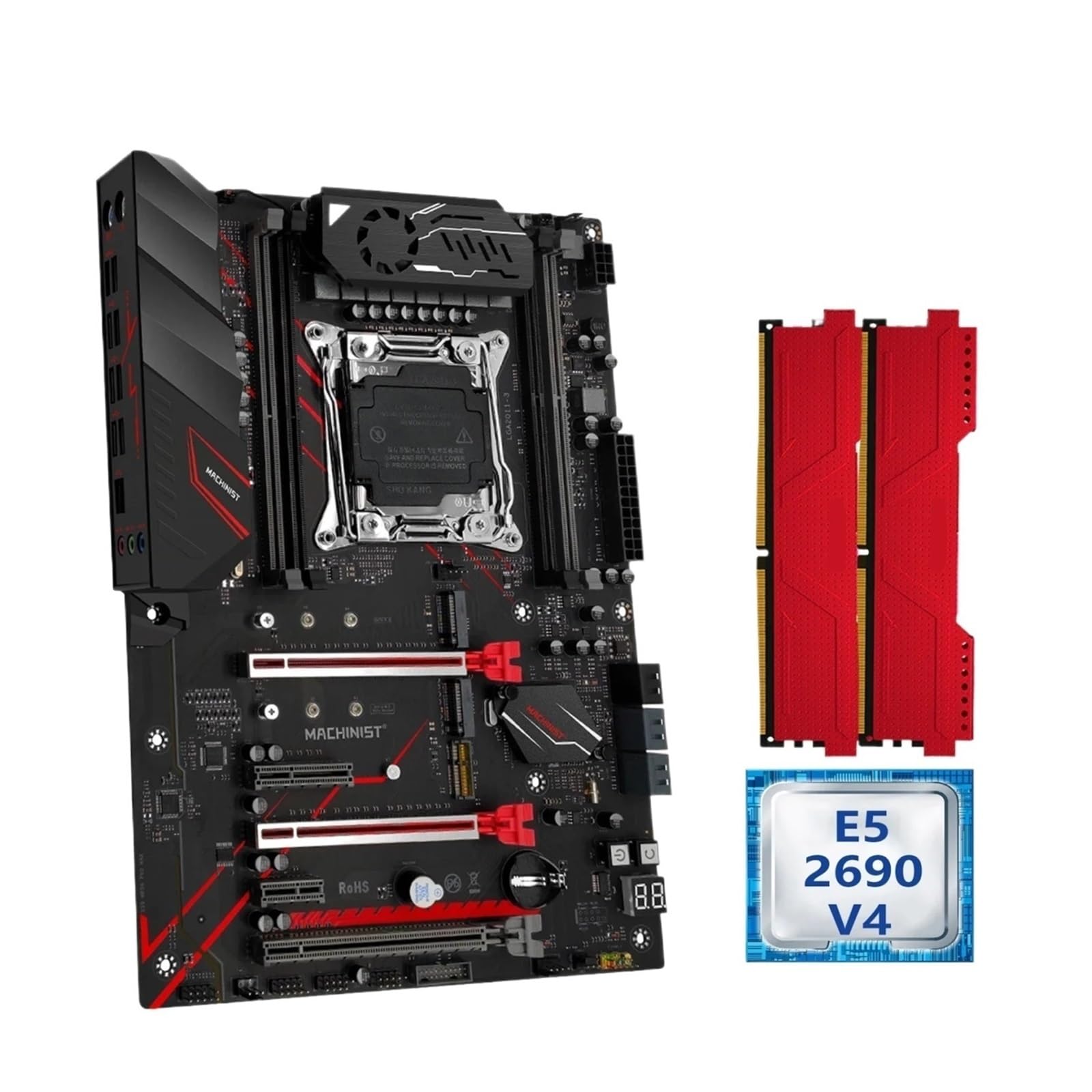 Amazon.com: Machinist X99 Set de placa base LGA 2011-3 Kit Xeon E5